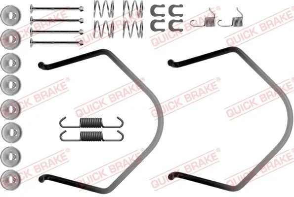 Accessory Kit, brake shoes